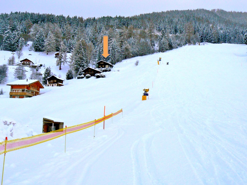 Zeer privé, direct aan de ski piste